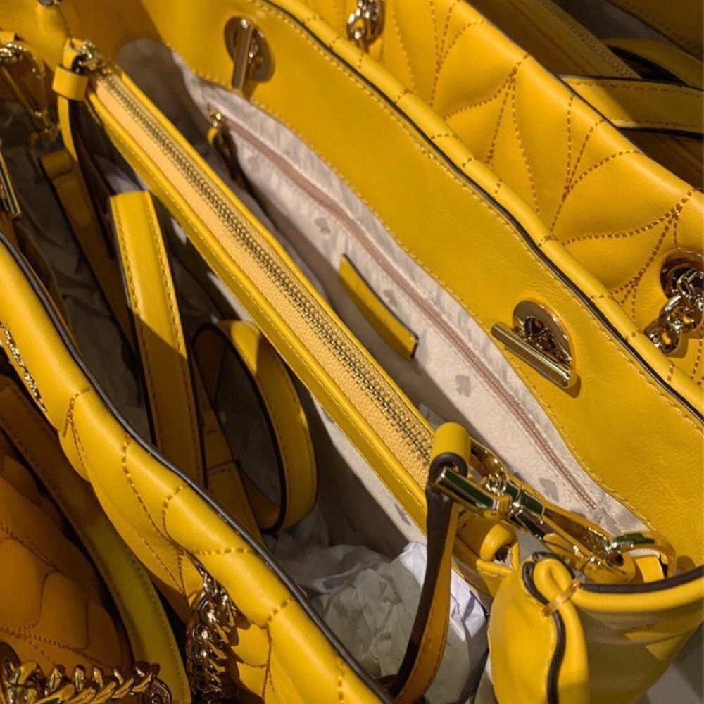 Kate Spade Briar Lane Quilted Meena -Yellow - Picture 5 of 7